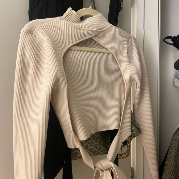 Zara backless sweater RARE - Picture 4 of 5